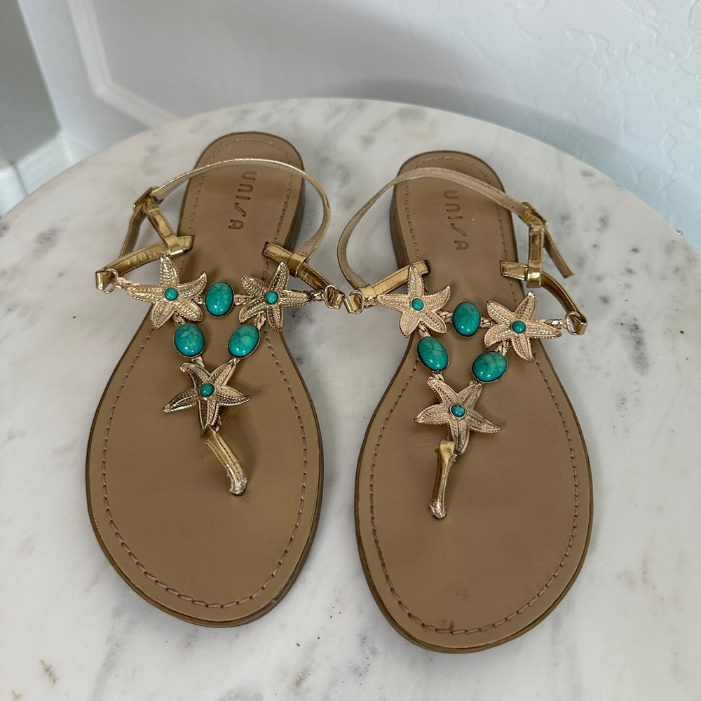 Summer Sandals With Stones
